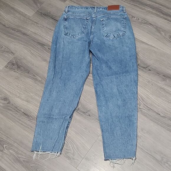 GUC Lucky Brand High Rise Mom Drew Raw Hem JEANS - Picture 9 of 9